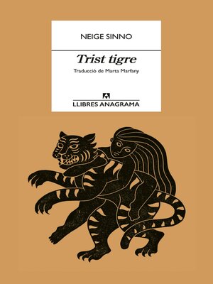 cover image of Trist tigre